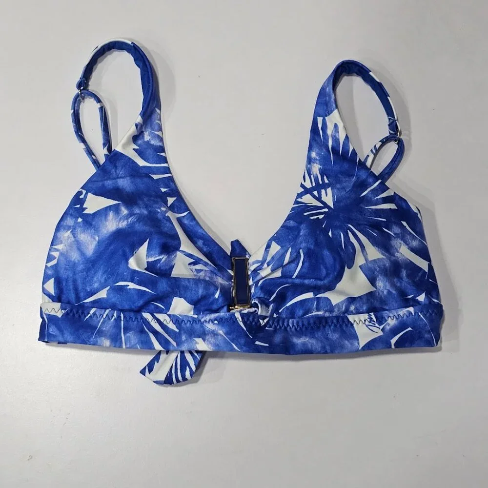 Trina Turk Licensee Basque Banded Bikini Top - Picture 5 of 9